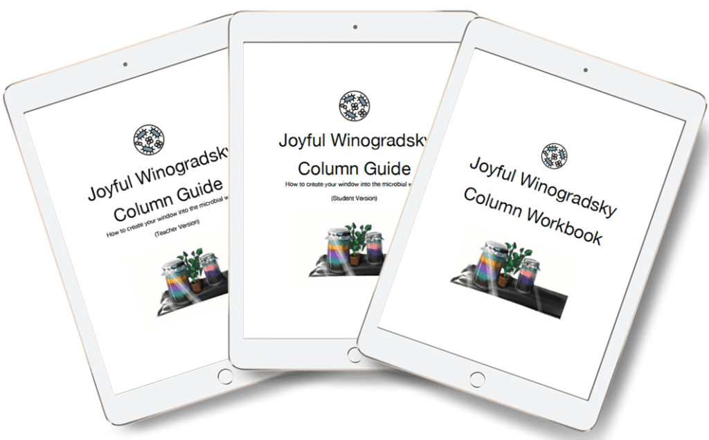 Joyful Winogradsky Column Guide - teacher's guide