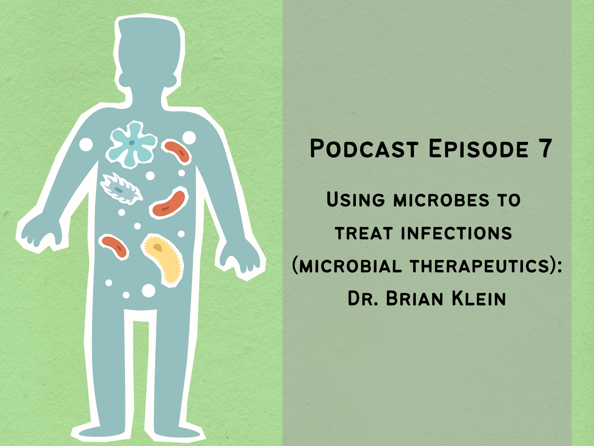 Using microbes to treat infections (microbial therapeutics) Dr. Brian